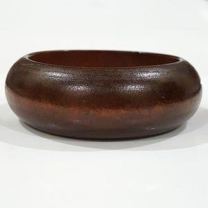 Vintage Ombré Wooden Bangle Bracelet